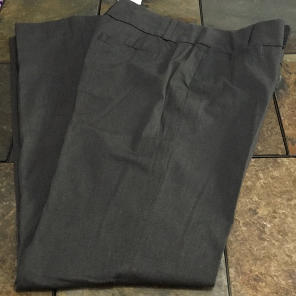 NWT Banana republic Grey Birdseye Pants - Picture 1 of 7